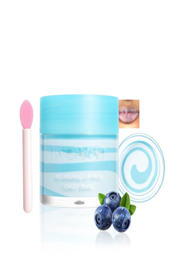 Easilydays Lip Plumper Nourishing Flavor Lip Mask, Intensive Volume Care for Plump Bouncy Lips, Reparing Lip Lines, Plumping, 24hrs Long-Lasting Deeply Moisturing, Gifts for Women, 05#Blueberry - Image 1